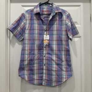 Robert Graham Queensbridge Blue Classic Fit Shirt